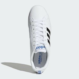 Adidas Vs advantage black and white shoes